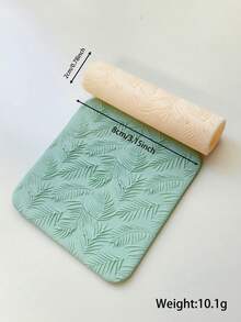 High Precision Pottery Textured Rolling Pin - Durable Plastic Handcraft Mold, Suitable For DIY Jewelry Making And Art Design, Soft Clay Texture Tool With Fine Patterns, Ideal For Unique Handmade, Decorative Earrings | Textured Craft Surface, Jewelry Making Supplies - Texture Roller - View 17