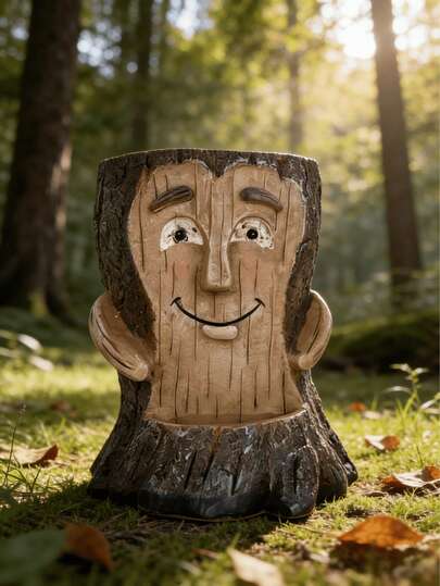 Cute Forest Series Vase, Planter. Decorative Vase, Home Decor Vase Suitable For Living Room, Kitchen, Coffee Table, Office, Indoor And Outdoor Decoration