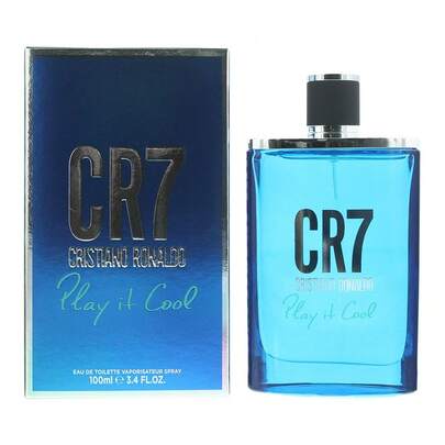  Cristiano Ronaldo CR7 Play It Cool 100ml Eau De Toilette Spray For Him