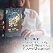 Namaste 减压卡片 - 大象主题放松卡片 - 彩色 - 查看 5