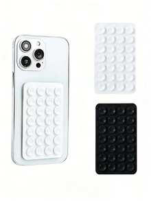 24pcs Double-Sided Silicone Phone Suction Cups, Thickened Double-Sided Round Design - A - View 17