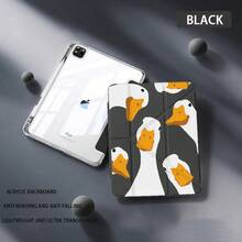 3+Y With Pen Slot 11 Men's Protective Cover 2025 New Pro Protective Cover 11 Inch Air5 Tablet Protective Cover Mini7 9th Generation 8 Suitable 10th Generation Transparent Hard Anti Bending Easy Full Screen Duckling Theme Cute Women Auto Sleep/Wake, Pencil Holder, Slim Lightweight Protective Cover - 顏色選項 - 查看 11