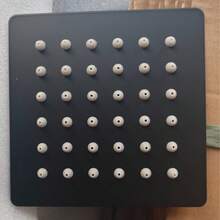 Juego de cabezal de ducha de acero inoxidable de alta presión con rociador cuadrado de 4 pulgadas, 6 pulgadas, 8 pulgadas y 10 pulgadas, cabezal de ducha grande para baño - Multicolor - Ver 9