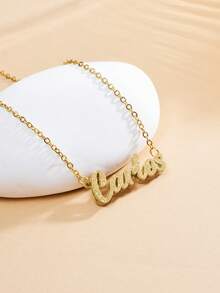 1 chiếc vòng cổ nhiều dây thời trang cá nhân hóa, mặt dây chuyền chữ cái tiếng Anh bằng thép không gỉ có thể tùy chỉnh, phù hợp cho cả nam và nữ, thích hợp làm quà tặng hàng ngày cho các cặp đôi, bạn trai, bạn gái, mẹ, bố, gia đình, trẻ em, thú cưng. Món quà hoàn hảo cho Ngày Valentine, Ngày của Mẹ, Ngày của Cha, kỷ niệm, tiệc tùng, đám cưới. - Hai lớp mờ - Xem 18