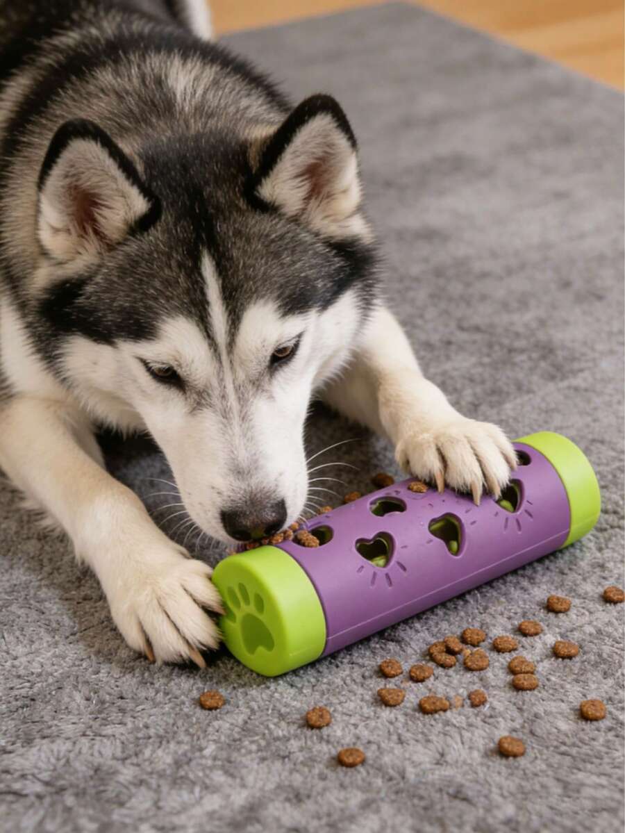 1个宠物喂食器，宠物益智喂食器玩具，狗狗益智玩具，猫狗捉迷藏喂食器，猫狗食物托盘，宠物训练玩具 - 彩色 - 查看 1