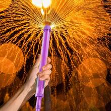 Rociador de agua tipo fuegos artificiales, nuevo efecto de salpicadura de fuegos artificiales, accesorio para fotografía de fuegos artificiales, fuente de alta presión tipo fuegos artificiales, adecuado para juegos de fiesta y accesorios fotográficos de piscina. Ideal para fiestas, juegos y decoraciones - Multicolor - Ver 13