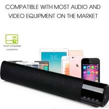 Apollo USB Charging Speaker, Soundbar, Bluetooth Speaker In Black - Black - View 6