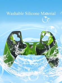 1 Set 5 Controller Cover + 10pcs Joystick Cap, Camouflage Pattern Design, Anti-Slip, Anti-Sweat, Anti-Scratch, Anti-Dust, Enhance Gaming Experience - View 6