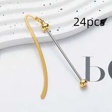 3/8/10/24pcs Beaded Bookmarks - DIY Bookmark Metal Bookmarks, Crafted Beaded Bookmark Tassels, Suitable Gift For Book Lovers, Students, Teachers, Friends And Family - Beaded Bookmark - View 17