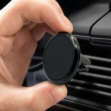 Magnetic Car Air Vent Mount Holder, Best Seller, Strong Adsorption, Magnetic Clip Hanger, Fits All Models, Silent Open And Close - A - View 5