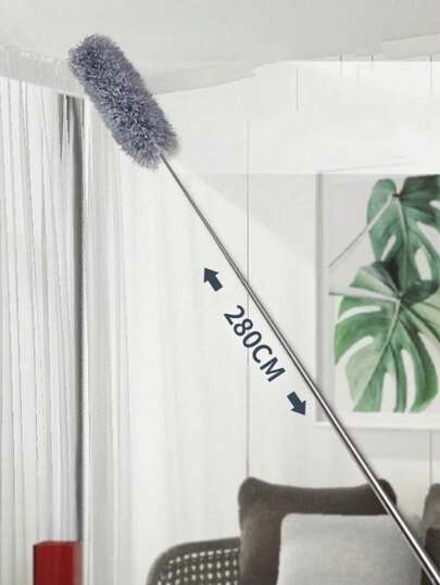 فرشاة تنظيف قابلة للتمديد والطي بطول 280 سم