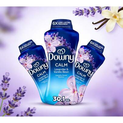 Downy Infusions Calm Lavender & Vanilla Bean Scent In-Wash Booster Beads