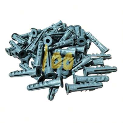 Bucha com Anel 8mm Usaf U-B para Parafuso Fixação em Parede Kit 50 ou 100 Unidades