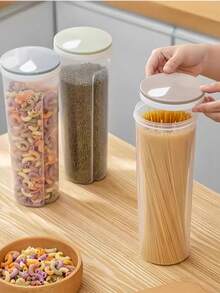 家用面条桶/壁挂式面条桶/密封防虫防潮面条米饭储存容器 - 彩色 - 查看 8