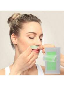 10 tiras de cera para la cara, adecuadas para todo tipo de piel, kit de depilación rápido y sin dolor - Multicolor - Ver 4