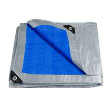 Bạt chống thấm nước, chịu lực cao, kích thước 3m x 4m, 3m x 3m, 2m x 3m, định lượng 105GSM, có khoen gia cố, đa năng sử dụng ngoài trời, màu xanh dương. - Màu xanh lam - Xem 2