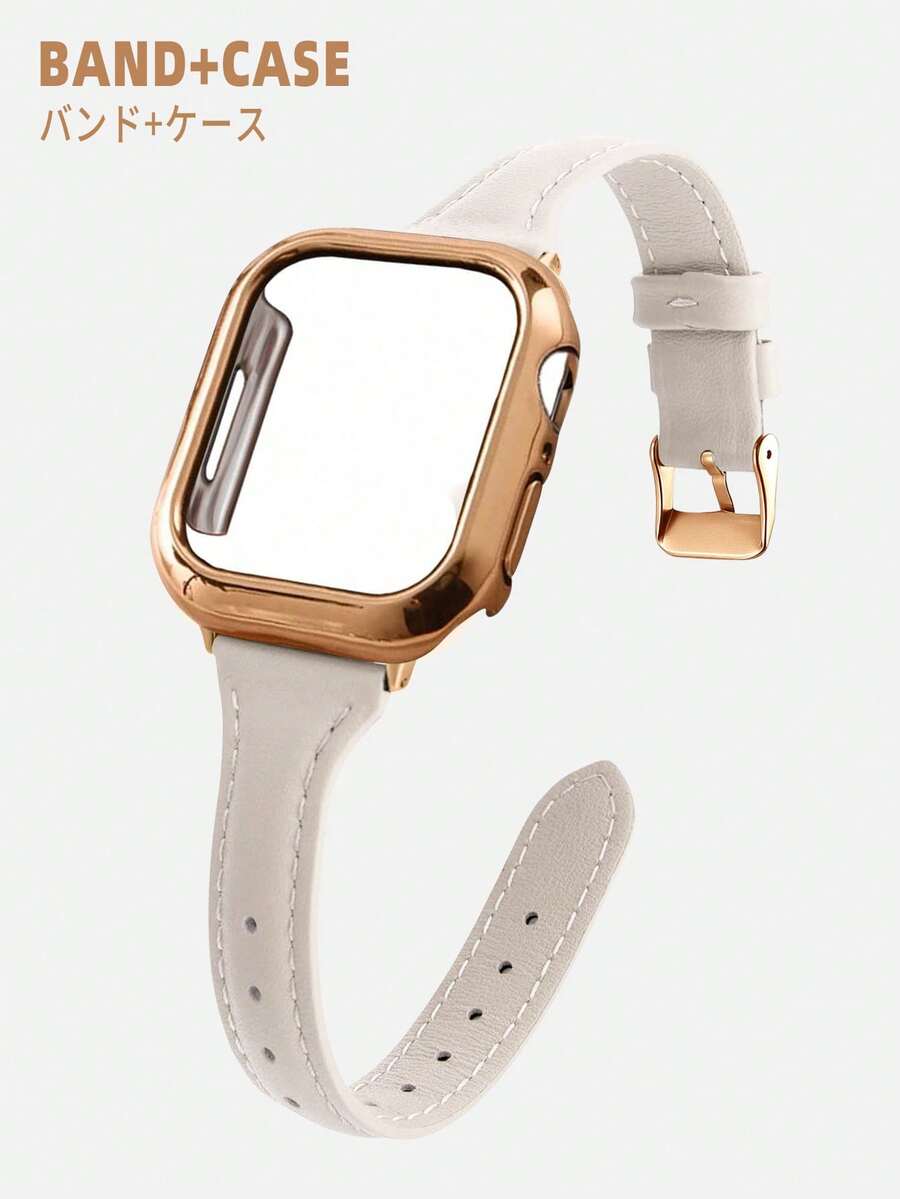 Huastonband 女款相容錶帶與保護殼套 38mm 40mm 41mm 42mm 44mm 45mm 46mm 49mm 智慧手錶配件 超薄柔軟舒適腕帶 Ultra 3/2/1/SE/S11/S10/S9/S8/S7/S6/S4/Series 防刮防摔手錶保護殼 女款配件 夏季海灘活動 派對聚會 畢業季 返校禮物