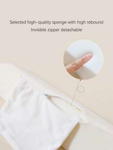 1个婴儿侧睡枕，新生儿防吐奶侧翻辅助枕，睡眠定位枕 - 彩色 - 查看 6