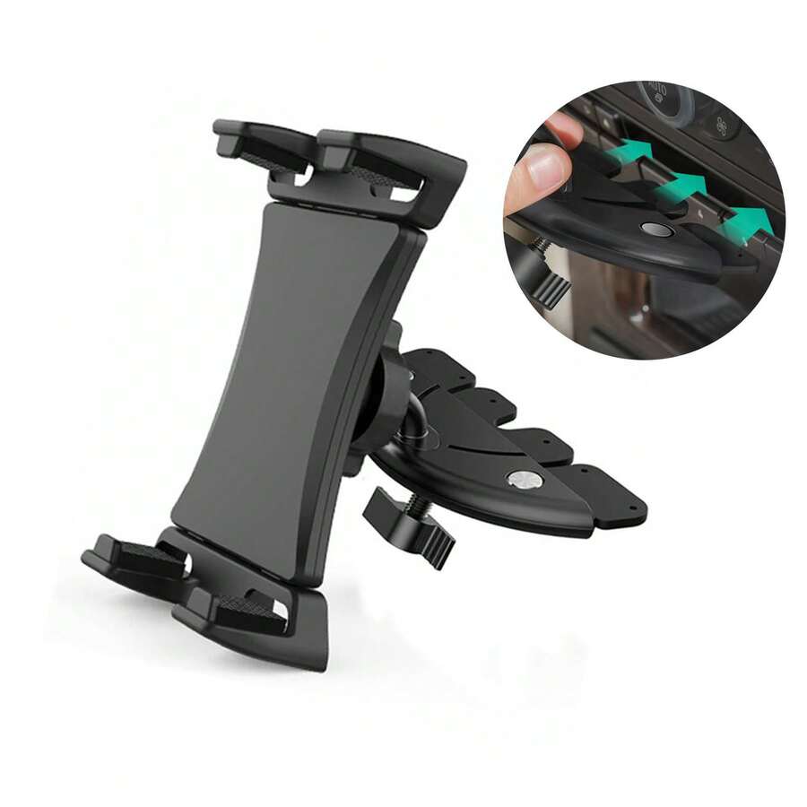 CD Slot Tablet & Phone Holder, Suitable As Gift For Friends And Family - Style-a - View 1