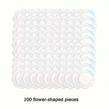 20/100/200pcs Unscented Self-Adhesive Navel Patch - Water-Soluble, Oil-Free, Disposable Castor Oil Care Pad - Multicolor - View 12