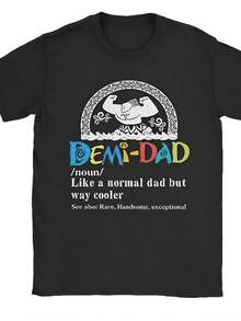 Funny Moanas Maui Stronge T Shirts Men Cotton Vintage T-Shirt Crew Neck Just An Ordinary Demi Dad Tees Short Sleeve Clothing Gifts.. Valentine's Day - Black - View 1
