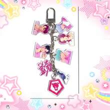 KPOP 女团及男团 Sagara 猎魔亚克力钥匙扣吊坠，蓝色猫咪系列饰品 - 彩色 - 查看 11