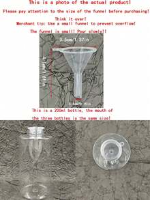 1pc 120ml Transparent Cosmetic Pump Bottle, Suitable For Carrying Makeup Remover, Toner And Lotion - Multicolor - View 9