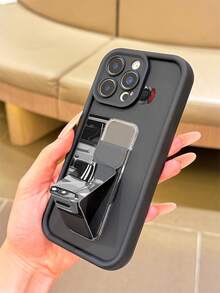 1pc Matte Finish Cartoon Racing Car Pattern Thick Shockproof TPU Phone Case With Foldable Stand, UV Printing, Compatible With IPhone 7/8/7 Plus/8 Plus/X/XS/XR/XS Max/11/11 Pro/11 Pro Max/12/12 Pro/12 Pro Max/12 Mini/13/13 Pro/13 Pro Max/14/14 Pro/14 Pro Max/14 Plus/15/15 Pro/15 Pro Max/15 Plus/16/16 Pro/16 Pro Max/16 Plus/17/17 Pro/17 Pro Max/Air - Multicolor - View 1