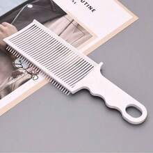 1 chiếc lược cắt tóc điều chỉnh độ dốc, dụng cụ tạo kiểu tóc, lược đẩy tóc phẳng, lược tạo kiểu tóc phồng, lược tạo kiểu tóc cong điều chỉnh được, phụ kiện tạo kiểu tóc, thích hợp cho nam giới, thợ cắt tóc và salon tóc. - Nhiều màu - Xem 10