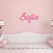 1pc Customized Wooden Name Plate, 30cm, Personalized Room Decor, Wooden Material, Horizontal, No Feather, Customized Design, Indoor/Outdoor/Garden/Yard/Company Party Waterproof Wooden Name Sign, Wedding Gift, Bridal Shower, Party Decoration, Traditional Style, Wall Mounted - Multicolor - View 54