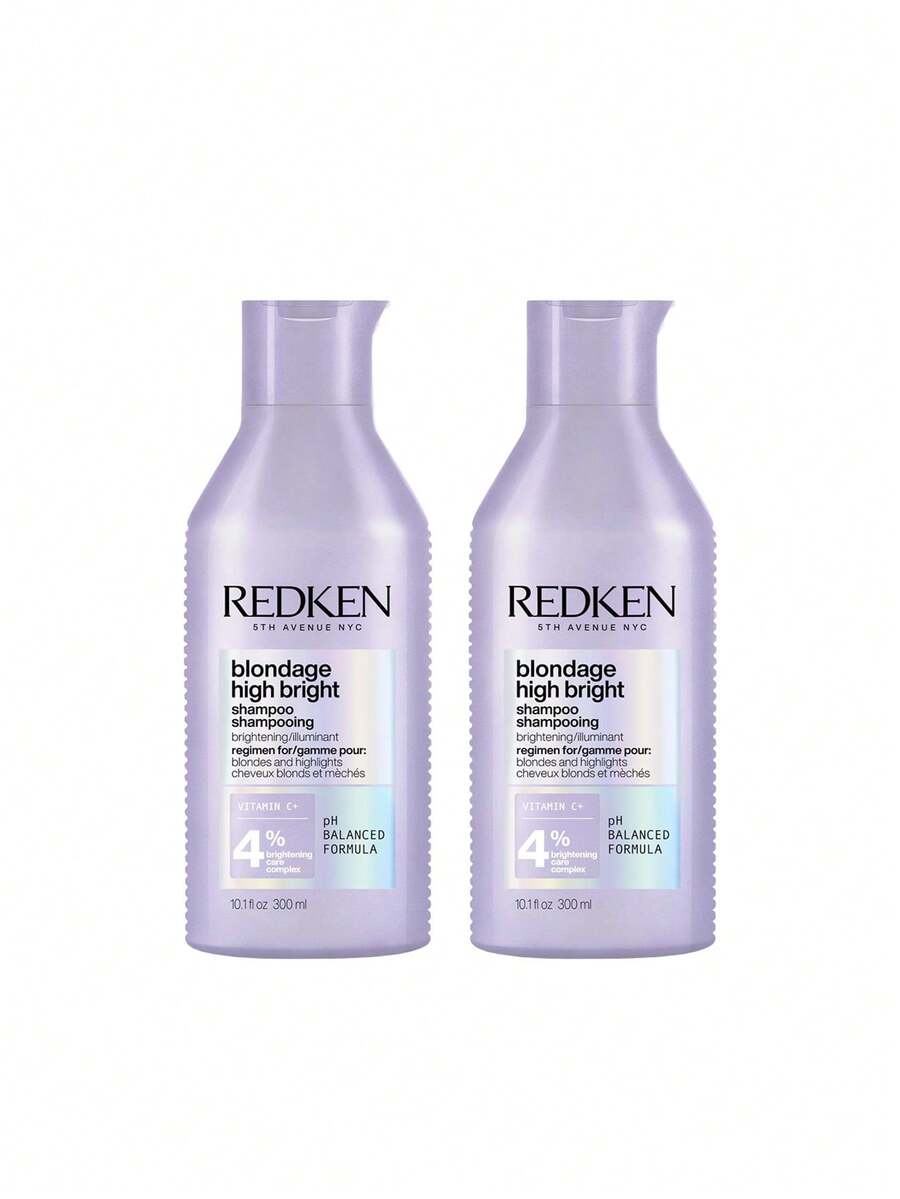 Redken [Bundle] Blondage High Bright Shampoo 300 Ml + Shampoo 300 Ml - Blondage High Bright - View 1