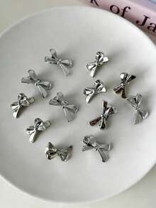 12个可爱蝴蝶结小鸭子发夹，隐形侧刘海夹，刘海发夹，发饰 - 彩色 - 查看 4