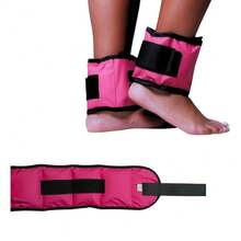 Pink Ankle Weight Set With Mat | Weights From 500g To 5kg | Ideal For Home Or Gym Training - 5kg±Rosa - View 3