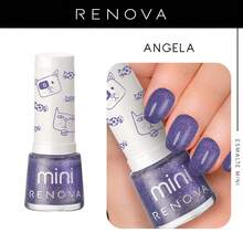 Renova Mini Angela Nail Polishes 7.7ml - Violet Purple - View 1