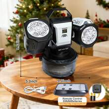 2026 New RGB Bubble Machine: 360° Auto Rotation + Type-C Rechargeable + Remote Control, 30,000 Bubbles/Minute, Essential For Weddings, Valentine's Day, Kids Parties, Outdoor Events - White Comes With Bubble Solution. - View 11