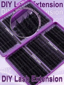 CMAYOME Bộ 800/684/640/621 sợi mi giả. Độ cong D: 10D + 20D + 30D + 40D/50D + 60D + 80D + 100D/80D + 100D + 120D + 150D - Mi giả thủ công, chất lượng cao, độ cong D, tự nhiên, bộ mi cá nhân hóa - Có thể tái sử dụng, nhẹ và dễ sử dụng, nối mi, mi tự nhiên, nối mi dày, bộ dụng cụ nối mi. - DD - Xem 4