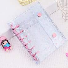 1个A7尺寸6孔激光活页活页夹，透明DIY收纳盒 - A7 - 查看 3