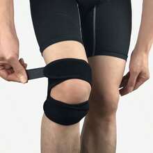 1pc Knee Protection Tool, Meniscus Protection Knee Pad, Sports Equipment - Black - View 10