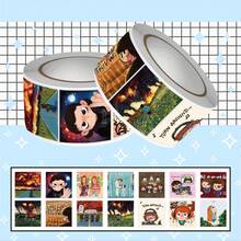 500张装主题卡通可爱贴纸，Q版涂鸦贴纸，ISN风格 - 彩色 - 查看 8