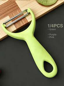 2/3件套不锈钢果蔬削皮器 - 多功能厨房必备，适用于土豆、苹果、黄瓜及所有新鲜农产品 - 彩色 - 查看 10