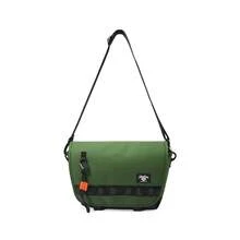 Skechers Túi đeo vai thời trang unisex phong cách mới - Xanh lá/Đen - Xem 2