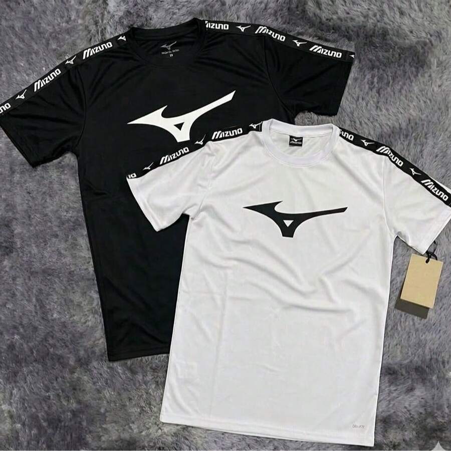 Men's Dry Fit Sports Shirt, Gym/Workout/Weightlifting T-Shirt - Áo sơ mi trắng - Xem 1