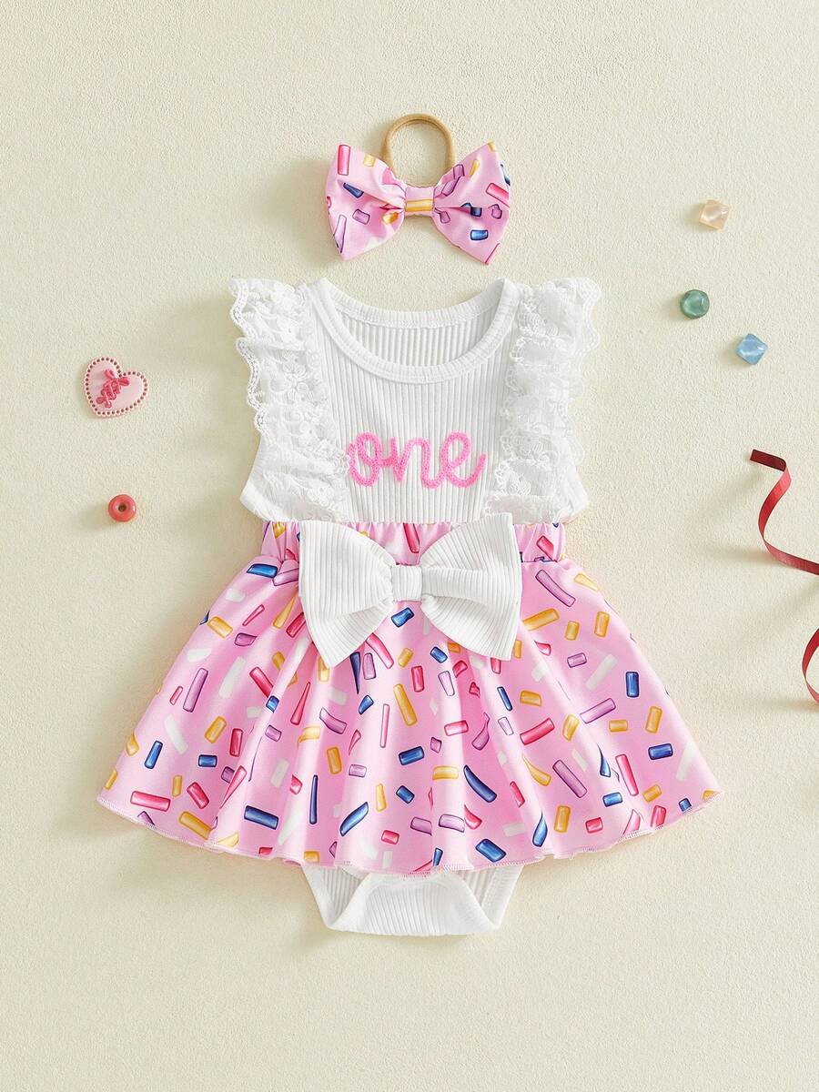 Newborn Baby Rompers - White - View 1