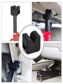 Automotive Jack Rubber Pad, Universal Car Slotted Jack Stand Rubber Pad, Repair Tool, Frame Protector Adapter - A - View 3