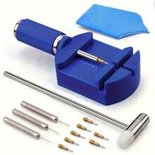 Watch Link Removal Tool Kit, Watch Strap Tool, Chain Pin Remover Repair Tool Kit For Watch Strap Adjustment, IEJH Watch - 16 Pieces-2 - View 10