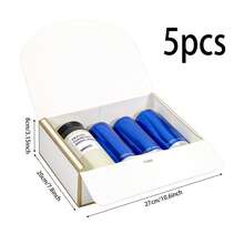 Bộ hộp quà 20/10/5/2 món, hộp quà màu trắng và đen có nắp, hộp quà cầu hôn cho phù dâu kèm ruy băng trắng, thích hợp cho đám cưới, sinh nhật, tiệc tùng, ngày Valentine và quà tặng cô dâu. - Vàng trắng - Xem 14