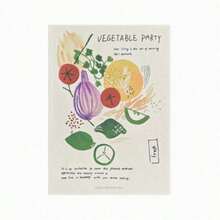 2026年水果蔬菜主题A5软皮螺旋装订笔记本，纸张不易脱落，可作备忘录使用。 - 彩色 - 查看 9