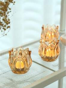 12 chiếc chân nến thủy tinh trong suốt, chân nến thủy tinh dày dặn, dùng bán sỉ, trang trí bàn tiệc cưới, đồ dùng tiệc tùng, tiệc cô dâu, tiệc em bé, vật trang trí trung tâm bàn tiệc. - Một cỡ - Xem 4