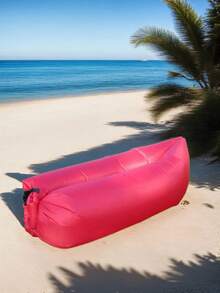 1pc Portable Waterproof Inflatable Sofa - Ideal For Backyard, Lakeside, Beach, Camping, Picnic And Music Festivals - A - View 10