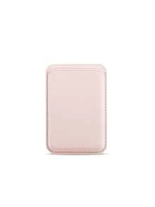 Leather Wallet Card Holder PU Apple Magsafe Leather Magnetic Card Slot PU Leather Back Sticker Suitable For Public Transportation Card Spring Gift - Multicolor - View 23